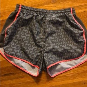 Pink athletic shorts in like new condition